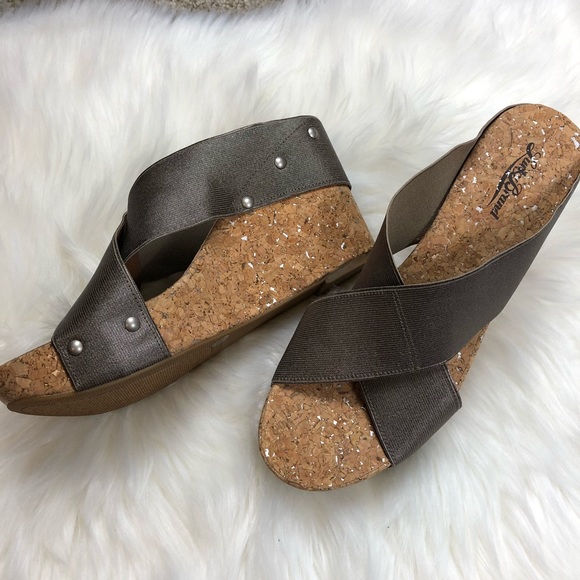 Lucky Brand Shoes - New!! Lucky Brand Miller Platform Wedge Sandal 10